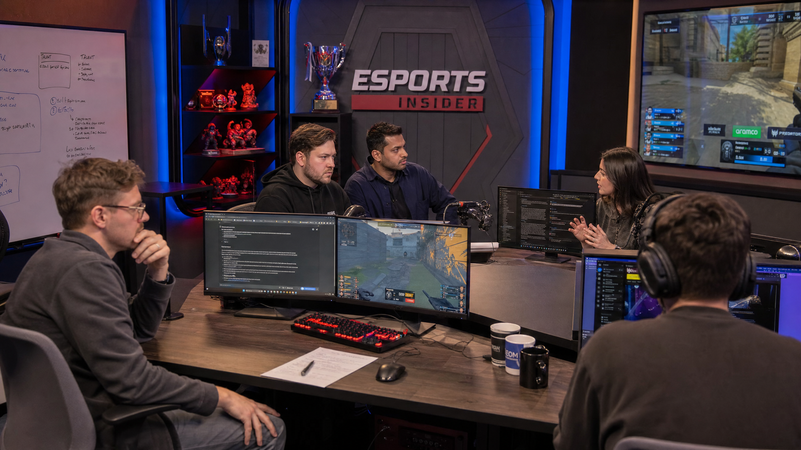 The EliteFrag team at work